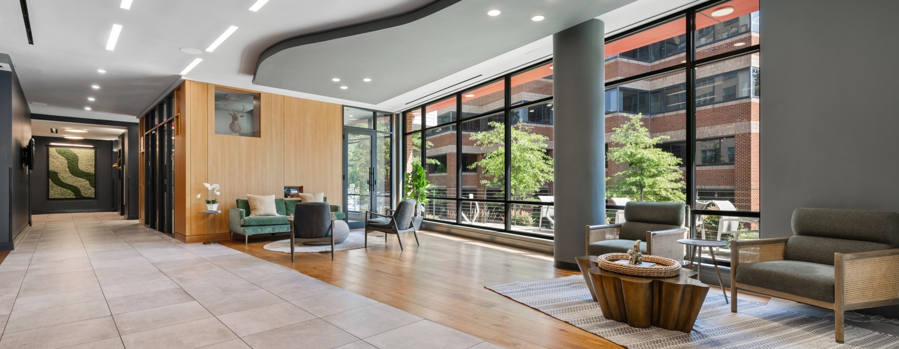 Expansive Lobby Space